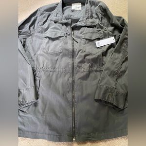 NWT Sonoma Grey Zip Jacket